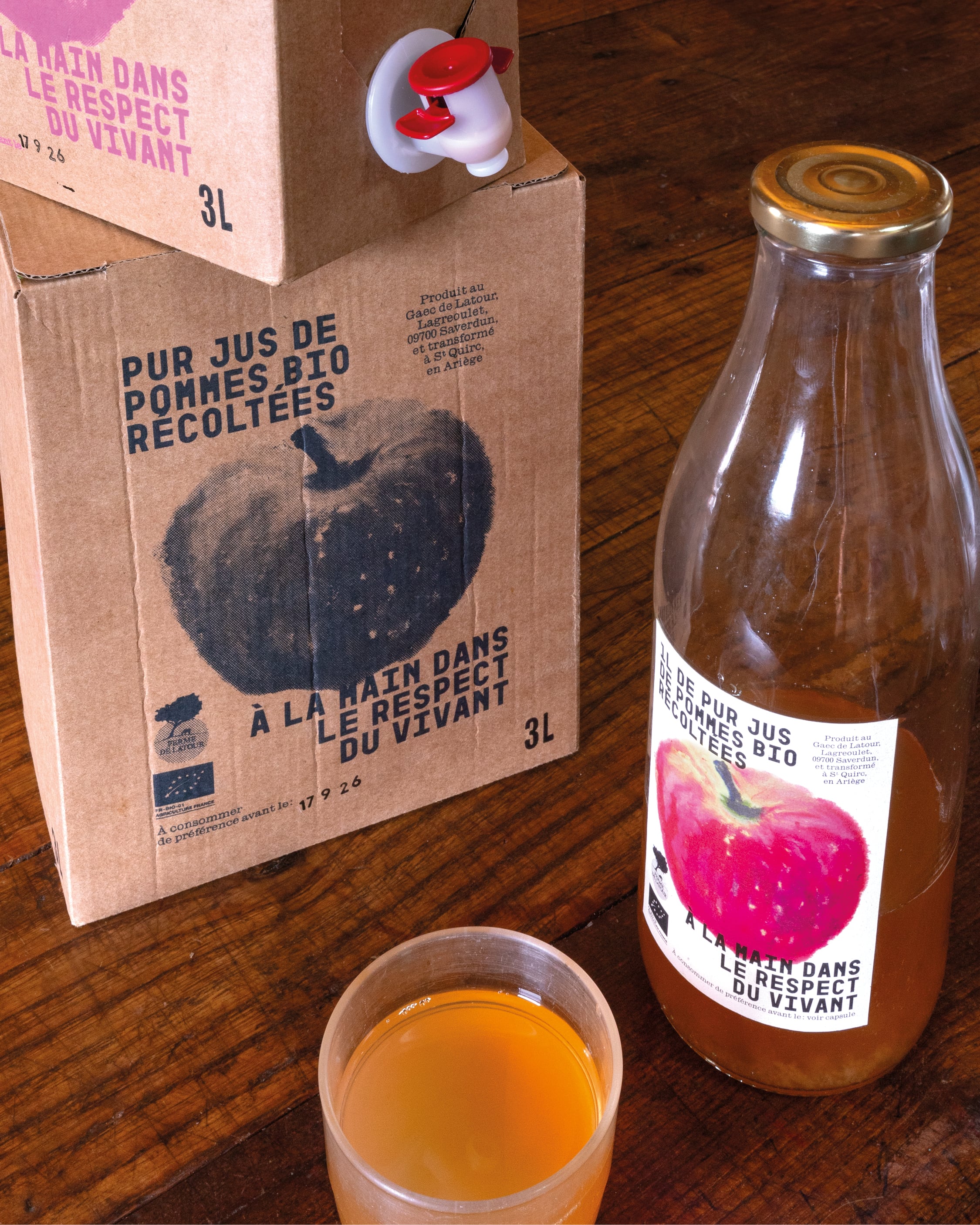 cubi 5L + bouteille 1L
